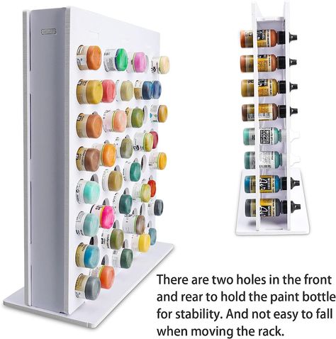 Always find it hard to store my toners, this is perfecr for storing your shades eq! Shades Eq Organization, Shades Eq Storage, Shades Eq Storage Ideas, Salon Storage, Craft Paint Storage, Paint Rack, Paint Storage, Craft Paint, Dropper Bottles