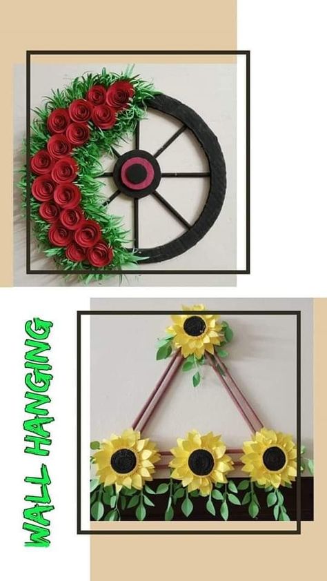 Beautiful wall hanging made by our trainee teacher during the practical session. #montessori #montessoriathome #onlineclasses #crafts #teachertraining #teacher https://wa.me/+917510220582 https://www.ncdconline.org Admission Post, Mini Wall Hanging, Montessori Teacher, Admissions Poster, Beautiful Wall Hanging, Waste Material, Mini Wall, Environment Day, Hanging Frames