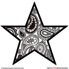 Please note the paisley pieces inside this star are MY drawings!!! Someone stole them off me!  paisley tattoo - Google Search Paisley Tattoo Design, Star Foot Tattoos, Paisley Tattoos, Star Tattoos For Men, Nautical Star Tattoos, Paisley Tattoo, Small Star Tattoos, Celestial Tattoo, Nautical Star