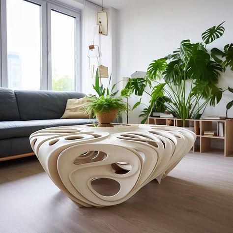 Nature-Inspired Elegance: Monstera Coffee Table for Stylish Homes Coffee Table Designs, Leaf Cutout, Monstera Plant, Shaped Cards, Table Designs, Organic Design, Leaf Table, Coffee Table Design, Table Cards