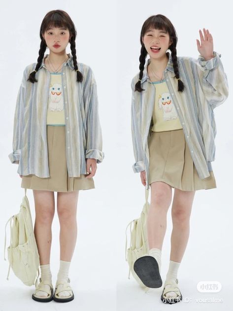 2000s Japanese Fashion, 일본 패션, Rare Features, Kawaii Fashion Outfits, Japanese Outfits, 여자 패션, Korean Outfits, Girly Outfits, Looks Vintage