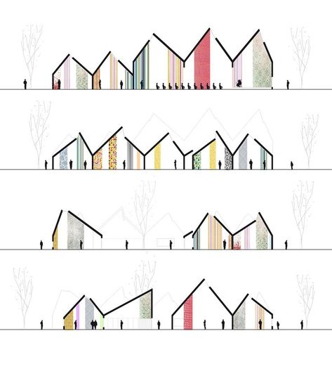 Plan Concept Architecture, Sketchbook Architecture, Portfolio D'architecture, 심플한 그림, Architecture Concept Diagram, Architecture Sketchbook, Concept Diagram, Architecture Graphics, Renzo Piano