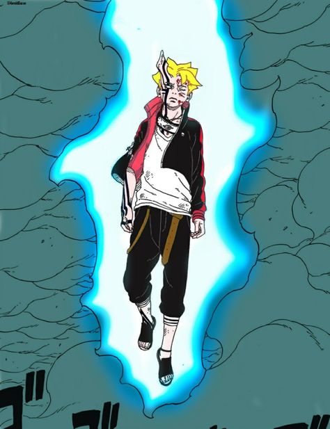 Boruto Colored Manga, Boruto Manga Colored, Boruto Karma, Mangaka Art, Naruto Pics, Design Squad, Manga Colored, Colored Manga, Boruto And Sarada