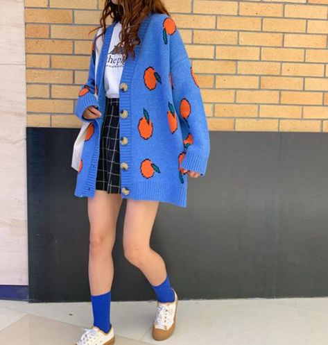 b29eed44276144e4e8103a661f9a78b7desc52252783ri Colorful Cardigan Outfit Aesthetic, Oversized Cardigan Outfit Aesthetic, Oversize Cardigan Outfit, Kawaii Aesthetic Outfits, Oversized Cardigan Outfit, Cardigan Outfit Aesthetic, Clothing Alterations, Selling Crafts, 31 Bags