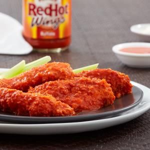 Buffalo Chicken Tenders Franks Buffalo Chicken, Red Hot Chicken, Hot Chicken Tenders, Spicy Chicken Tenders, Hot Recipes, Buffalo Chicken Quesadilla, Hot Air Fryer, Buffalo Chicken Tenders, Buffalo Chicken Bites