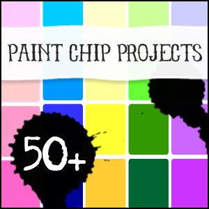 Over 50 Paint Chip Crafts to Make — Paint Samples Crafts, Paint Chip Cards, Paint Chip Crafts, Paint Chip Art, Chip Art, Paint Chip, Paint Swatches, Paint Cards, General Crafts