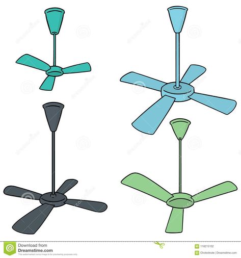 Ceiling Fan Illustration, Ceiling Fan Drawing, Fan Hand, Cartoon Doodle, Crafting Inspiration, Doodle Illustration, Ceiling Fan, Fashion Illustration, Stock Vector