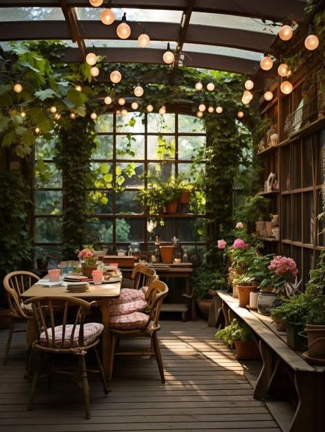 Cottage Cafe Interior, Elegant Cafe Interior, Classic Cafe Interior, Tea Room Interior Design, Tea Cafe Interior Ideas, Classic Cafe Design, Cottage Core Cafe, Garden Cafe Ideas, Cafe Interior Design Cozy