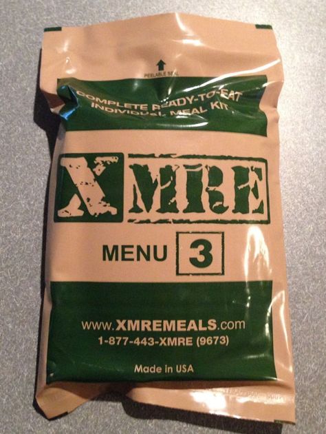 Mre Food, Homesteading Food, Mre Meals, Survival Cache, Military Food, High Energy Foods, Meal Ready To Eat, Survival Foods, Survival Ideas