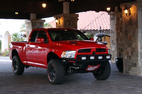 Dodge Ram 1500 with a Prerunner kit installed Ram Runner, Full Size Pickup Truck, Lowered Trucks, Trophy Truck, Pre Runner, Ram Truck, Truck Yeah, Dodge Trucks Ram, Overland Vehicles