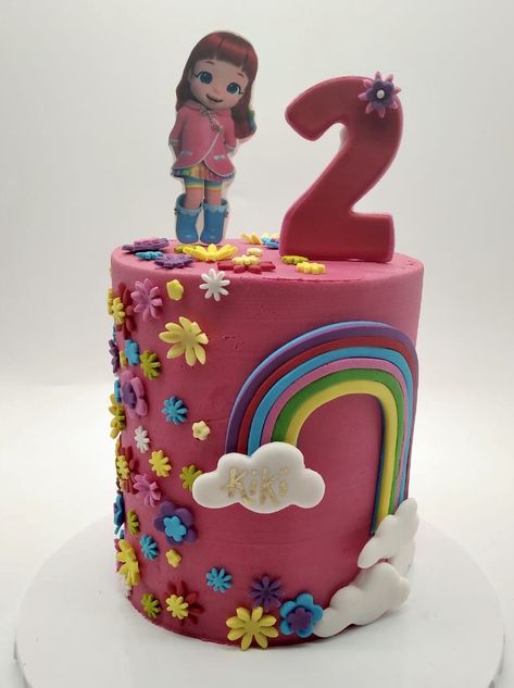 Rainbow Ruby Birthday Theme, Rainbow Ruby Cake, Ruby Rainbow, Ruby Cake, Rainbow Ruby, Gender Reveal Decorations, Girl Birthday Themes