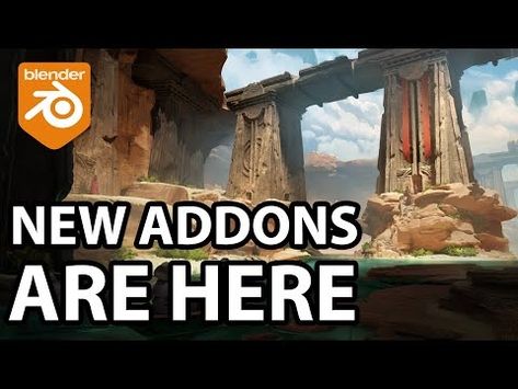 New Blender Addons You Probably Missed! - YouTube Blender Addons, 3d Blender, The Class, Art Tutorial, Digital Art Tutorial, 1 Month, Free Trial, Art Tutorials, The First