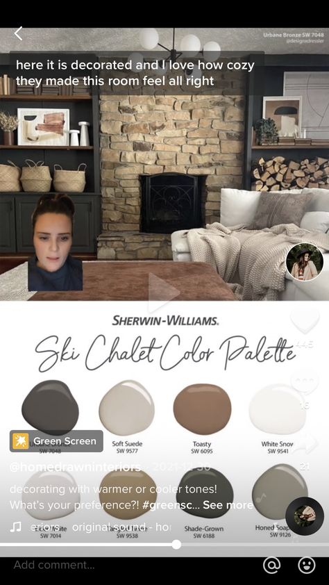 Suede Paint, Sherwin Williams Paint Colors, Ski Chalet, Walls Room, Black Doors, Space Decor, Master Bedding, Paint Colors For Home, Paint Furniture