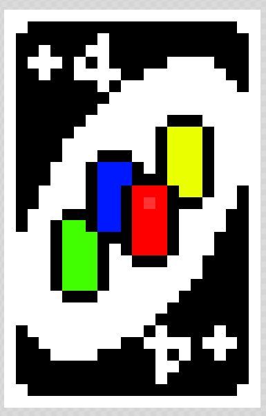 Uno Reverse Card, Reverse Card, Uno Reverse, Uno Cards, Doodle Frame, Pearl Beads Pattern, Ascii Art, Pixel Art Characters, Diy Perler Bead Crafts