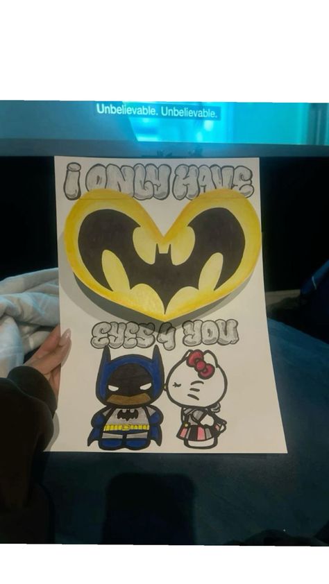 Bf Gift Ideas Birthday Boyfriends, Batman Valentines, Goodbye Kitty, Cute Batman, Batman Gifts, Christmas List Ideas, Handmade Gifts For Boyfriend, Quotes Christmas, Christmas Prep