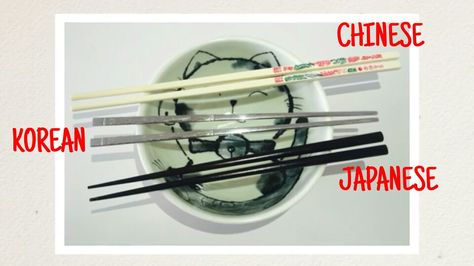 Chinese, Korean and Japanese .. Differences in Chopsticks .. Photo by Kento Bento Japanese Chopsticks, Korean Japanese, Chopsticks, Quick Saves