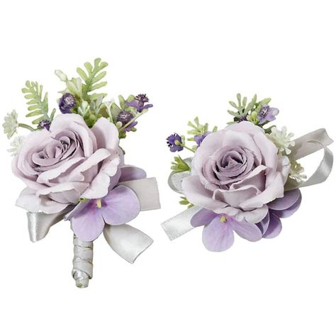 Rose Wrist Corsage, Prom 2k24, Wrist Corsage Prom, Groomsmen Bridesmaids, Flowers Accessories, Corsage And Boutonniere Set, Accessories Elegant, Wrist Corsages, Wrist Flowers