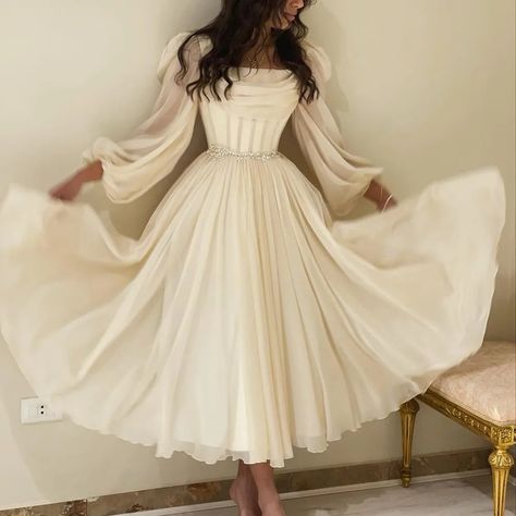 Arabic Evening Dress, Bride Party Dress, Formal Wedding Party, Gorgeous Prom Dresses, Long Sleeve Prom, فستان سهرة, Women's Evening Dresses, Women Formals, Prom Dresses With Sleeves