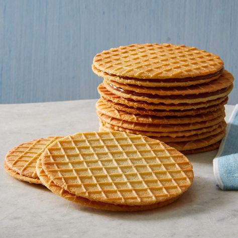 Martha's Stroopwafels Stroopwafels Recipe, Stroopwafel Recipe, Waffle Cone Maker, Caramel Waffles, Dutch Babies, Dutch Cookies, Baking Projects, Waffle Cookies, Waffle Recipe