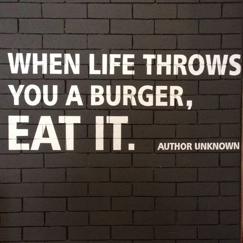 Fast food wisdom.. Fast Food Quotes, Foodie Quotes, Friends Cafe, Vietnamese Pho, School Fair, Jamie Oliver Recipes, Food Stall, Food Quotes, Fast Food Restaurant