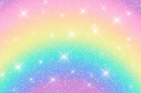 Gradient rainbow glitter background | Free Vector #Freepik #freevector #rainbow-glitter #rainbow-background #rainbow-wallpaper #rainbow-gradient Rainbow Glitter Background, Unicorn Background, Glitter Rainbow, Rainbow Sherbet, Rainbow Gradient, Rainbow Paper, Background Colorful, Bright Background, Rainbow Aesthetic