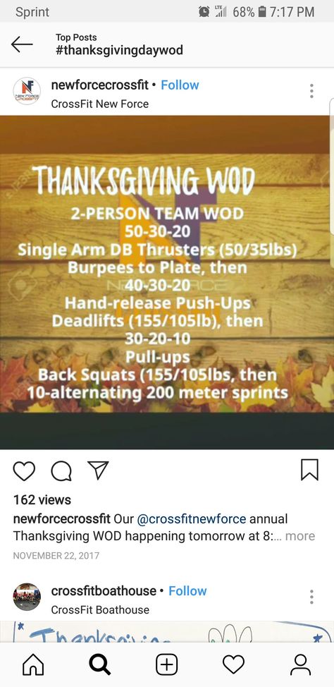 Thanksgiving Wod Crossfit, Team Wod, Partner Wod, Crossfit Wods, Holiday Workout, Conditioning Workouts, Back Squats, Partner Workout, Crossfit Workouts