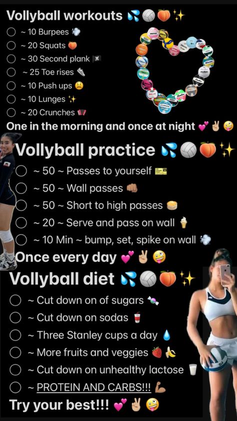 Volleyball Chants, Volleyball Jokes, Volleyball Conditioning, Volleyball Motivation, Volleyball Tryouts, Teen Workout Plan, Volleyball Bag, Volleyball Skills, Volleyball Practice