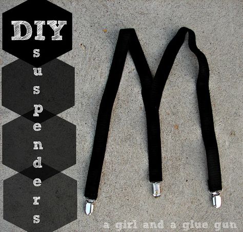 and what better to go with an awesome striped tie…then some pimp suspenders. I got these awesome clips from here MY LATEST VIDEOS they got loads of awesome supplies for binky clips and suspenders… i got 3 per suspenders (you could do 4 and make a basic x instead of a y like these from … Diy Suspenders, Suspenders For Kids, Suspenders For Boys, Binky Clips, Suspender Clips, Unique Diy Gifts, Glue Gun, Sewing For Kids, Baby Sewing