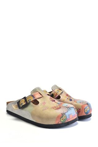 Hand Painted Leather Clog Custom Birkenstocks Clogs, Traditional Slip-on Clogs With Leather Footbed, Oiled Leather Birkenstocks Clogs, Birkenstock Oiled Leather Clog, Brown Leather Slip-on Clogs, Boston Clog, Birkenstock Boston Clog, Hand Painted Leather, Leather Clogs