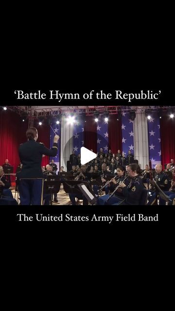 Christian Music Ministry USA on Instagram: "‘Battle Hymn of the Republic’ performed by The United States Army Field Band. 

God bless our men and women in uniform and the families who have lost loved ones who died serving their country. We honor them this Memorial Day 2024.

“He died to make men holy, so let us live to make men free! God’s truth is marching on!”

#battlehymnoftherepublic #usmarines #usnavy #coastguard #army #troops #patriots #christian #hymn #patriotic #christianmusic #christianmusicministry" Battle Hymn Of The Republic, Music Ministry, Lost Loved Ones, Us Marines, Beautiful Music, United States Army, Greatest Songs, Lost Love, Christian Music