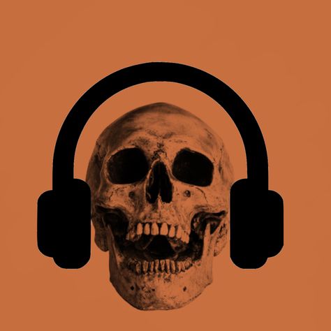 Skeleton Music app icon Halloween Music Icon, Skeleton Music, Music App Icon, Spooky Music, Homescreen Idea, Pandora Music, Halloween Music, Dark Cottagecore, Halloween Icons