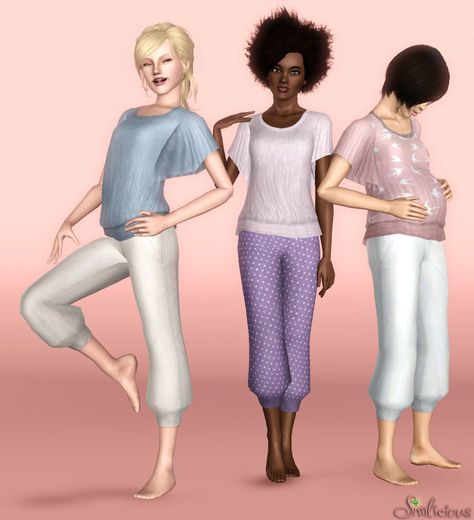 [yaf] Yoga Set - Custom Content for the Sims 3 by Simlicious Sims 3 Cc Clothes, Sims 3 Custom Content, Sims 3 Cc, Harem Pants Fashion, Sims 3 Cc Finds, Sims 3 Mods, My Sims, Yoga Techniques, Sims Games