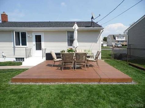 Deck Vs Patio, Wood Deck Plans, Ground Deck, Ground Level Deck, Building A Floating Deck, Accessories Pictures, Flat Deck, Deck Plan, Low Deck