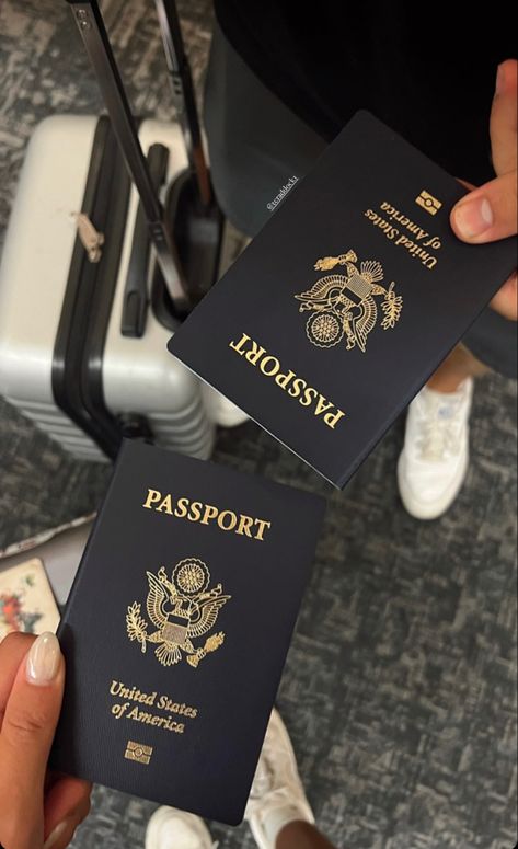 American Passport Aesthetic, Travel Passport Aesthetic, American Passport, Passport Picture, Usa Passport, Pretty Blonde Hair, British Passport, Blair Williams, Vision Book