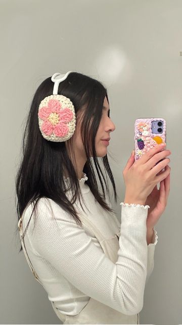 Air Pro Max Headphones Aesthetic, Airpod Max Crochet Cover Pattern Free, Sew Airpod Case, Crochet Airpod Max Cover, Airpod Max Crochet Cover, Airpod Max Crochet, Airpod Max Aesthetic, Airpod Max Cover, Knitting Case