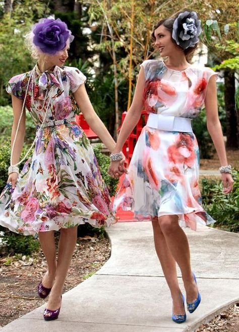 Dress Code 101: Garden Party - Roxanne ... Garden Party Outfit Dresses, Party Dress Code, Tea Party Attire, Spring Party Dresses, Party Dress Codes, Garden Party Outfit, 90s Fashion Outfits Hip Hop Party, Dress Code Casual, Wear To Work Dress