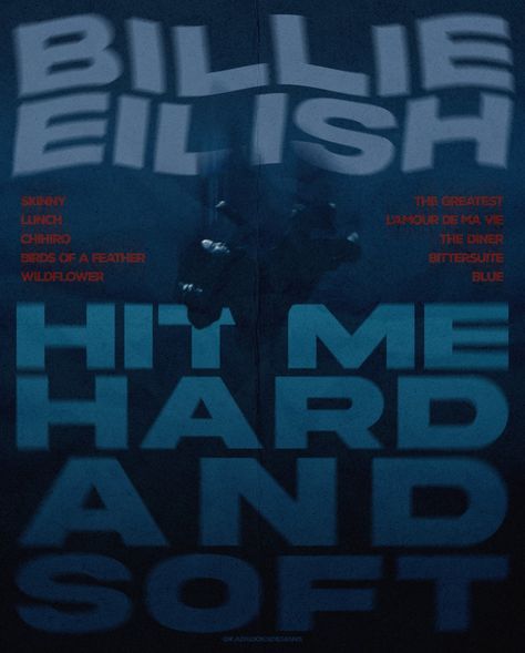 Billie Eilish, Hit Me Hard And Soft Album Poster! #graphicdesign #design #art #graphicdesigner #illustration #billieeilishedits #music #designer #graphic #digitalart #photoshop #artwork #illustrator #creative #hitmehardandsoft #posterart #graphics #typography #photography #drawing #billieeilish #wallart #poster #designinspiration #adobe #posterinspiration Billie Eilish Graphic Poster, Graphic Design Billie Eilish, Hmhas Billie Poster, Billie Eilish Poster Aesthetic Hit Me Hard And Soft, Billie Eilish Hit Me Hard And Soft Poster, Billie Eilish Album Poster, Billie Eilish Prints, Billie Eilish Hit Me Hard And Soft, Hit Me Hard And Soft Billie Eilish