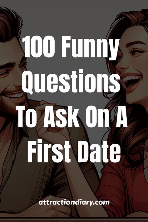 Laugh Your Way Through First Dates. Learn entertaining conversation starters for a lighthearted and enjoyable first date. Funny Questions To Ask, What To Talk About, Pirate Names, First Date Questions, Funny Questions, Practical Jokes, Talent Show, First Dates, Conversation Starters