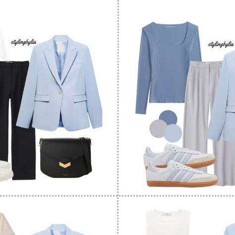 stylingbylia on Instagram: "Sky blue blazer for weekend inspo 💙 Happy Saturday! 

Details: 
💙Highlight March Links
💙Link in my bio and find March 24 Outfit Details 

#outfit #outfitinspo #outfits #outfitinspiration #outfitideas #outfitgoals #outfitpost #outfitoftheday #ootd #ootdfashion #ootdshare #fashion #fashionaddict #fashionpost #fashiongram #fashionblogger #fashiondiaries #fashionstyle #style #styleoftheday #styleinspiration #styleinspo #styleblogger #casualstyle #chicstyle #stylish #virtualstylist #springvibes #springfashion #springstyle" Sky Blue Blazer, Details Outfit, Virtual Stylist, Outfit Goals, Happy Saturday, Outfit Posts, Fashion Outfit, Outfit Details, Fashion Addict