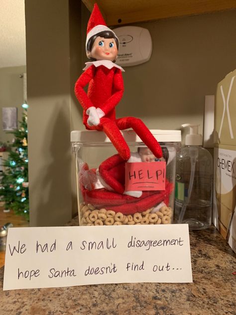 Elf Ideas 3 Elves, Elf On Shelf Ideas With Two Elves, Elf On Roomba, Funny Elves On The Shelf Ideas, Elf On Shelf 2 Elves, Elf On The Shelf Ideas Funny For Adults At Work, Elf On The Shelf Ideas Funny Hilarious Little Kids, Best Elf Ideas, Elf Fridge Ideas