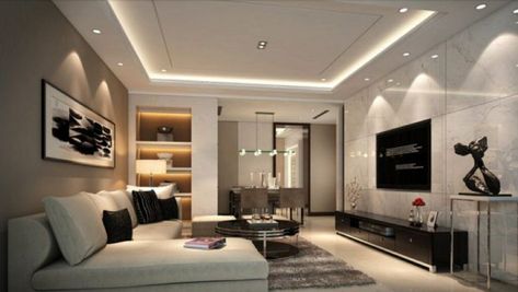 Suspended Ceiling Design, Simple False Ceiling Design, False Ceiling Bedroom, False Ceiling Living Room, Balcony Grill, Affordable Apartments, Drop Ceiling, Gypsum Board, Ceiling Design Living Room