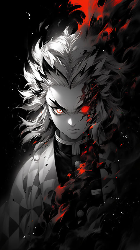 Kyōjurō Rengoku from Demon Slayer: Kimetsu No Yaiba Phone or Iphone Wallpapers, get the best original and fresh anime and manga backgrounds for free! #rengoku #demonslayer #kimetsunoyaiba #anime #nezuko #inosuke #zenitsu #tanjiro #rengokukyoujorou #kny #manga #giyuu #mitsurikanroji #tanjiroukamado #nezukokamado #zenitsuagatsuma #shinobukochou #giyuutomioka #phonewallpaper #wallpaper #iphone wallpaper #background #art #tomiokagiyuu #otaku #animeart @alphacoders Demon Slayer Poster Hd, Ghost Rider Images, Trippy Cartoon, Hd Dark Wallpapers, Anime Picture Hd, Recent Anime, 1080p Anime Wallpaper, Cool Anime Backgrounds, Demon King Anime