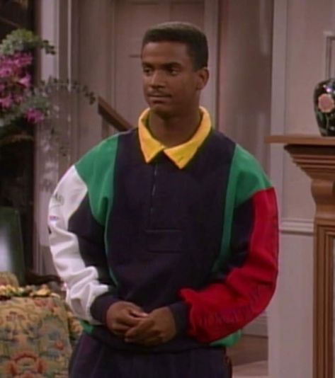 Carlton Banks Outfit, Carlton Fresh Prince, Old Skool Outfit, Carlton Banks, Masc Style, 90s Aesthetic Fashion, Tiktok Crush, Princes Fashion, King Of Cups