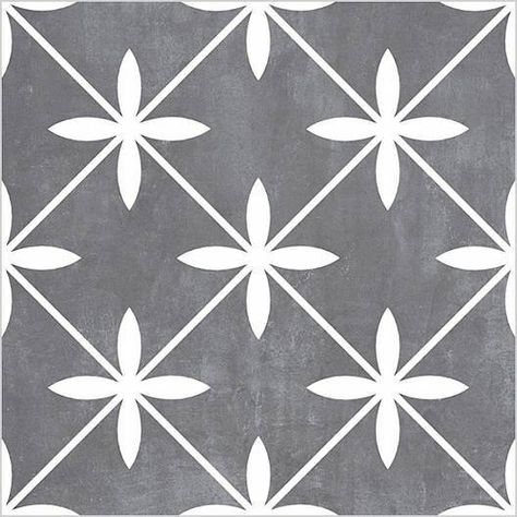 Bathroom floor Laura Ashley Tiles, Grey Floor Tiles, Blue Floor, Patterned Floor Tiles, Wall Exterior, Feature Tiles, The Tile Shop, Grey Tiles, Grey Flooring