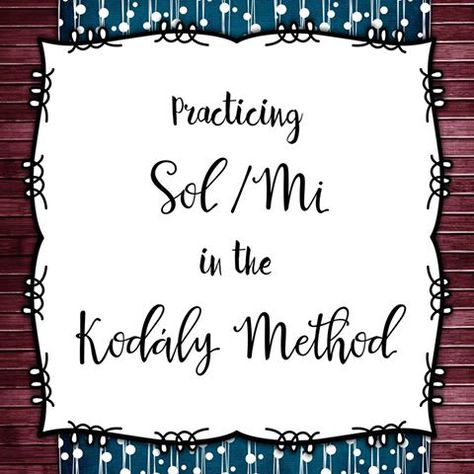 Practicing Sol/Mi #kodaly #general music Kindergarten Music Class, Kodaly Method, Solfege, Elementary Music Teacher, Teacher Boards, Music Ed, Music And Movement, Music Centers, Elementary Music