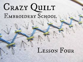 Crazy Quilt Embroidery, Crazy Embroidery, Crazy Quilt Templates, Crazy Quilt Tutorials, Embroidery School, Quilt Stitches, Craft Embroidery, Quilt Embroidery, Crazy Quilts Patterns