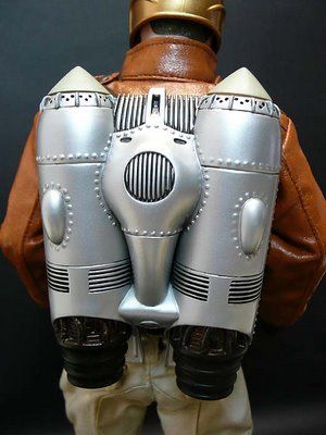 Jet pack Jet Packs, Futuristic Retro, Rocket Pack, Jet Pack, Astronaut Birthday, Skylanders, Prop Design, Retro Futurism, Machine Design