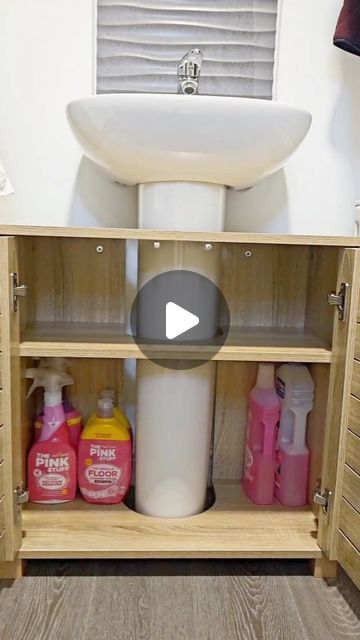 Interior design | Carpenter on Instagram: "Organized Storage Under the Wash Basin: Maximize your bathroom space with our sleek, functional cabinets. Keep essentials neatly tucked away while adding a touch of elegance to your decor, ensuring a clutter-free and stylish wash area by @foreverhomejune19" Bathroom Basin Cabinet, Wash Basin Cabinet, Basin Cabinet, Innovative Furniture, Convertible Furniture, Hidden Rooms, Construction Design, Furniture Designs, Bathroom Basin