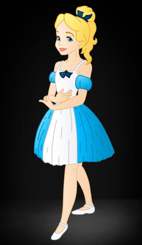 Alicia bailarina Ballerina Coloring, Alice And Wonderland, Alice In Wonderland 1951, Images Disney, Disney Favorites, Disney Alice, Disney Fun, Disney Fan Art, Disney Girls