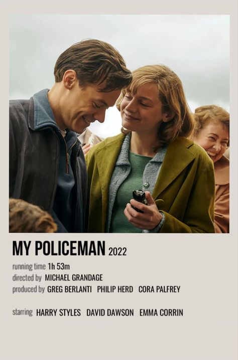 Polaroid Movie Poster, Greg Berlanti, My Policeman, Police Man, David Dawson, Most Paused Movie Scenes, Ben Davis, Polaroid Poster, Man Movies